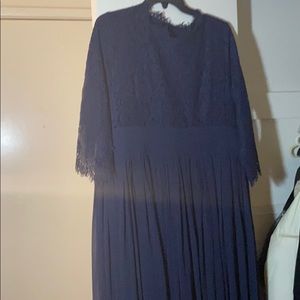 Dainty Jewells Navy maxi length dress